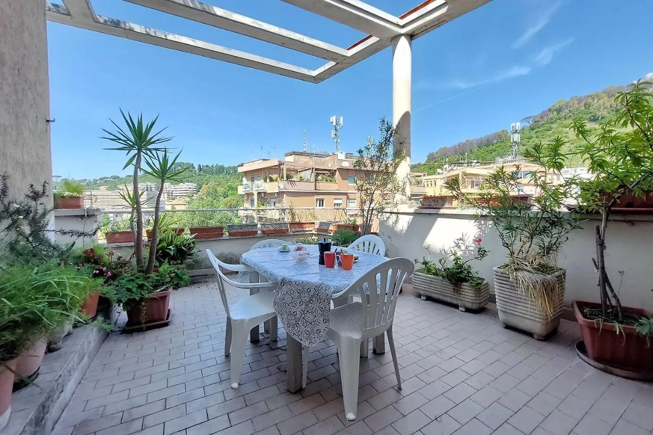 4Bnb - Teulada Terrace Appartement Rome Italië