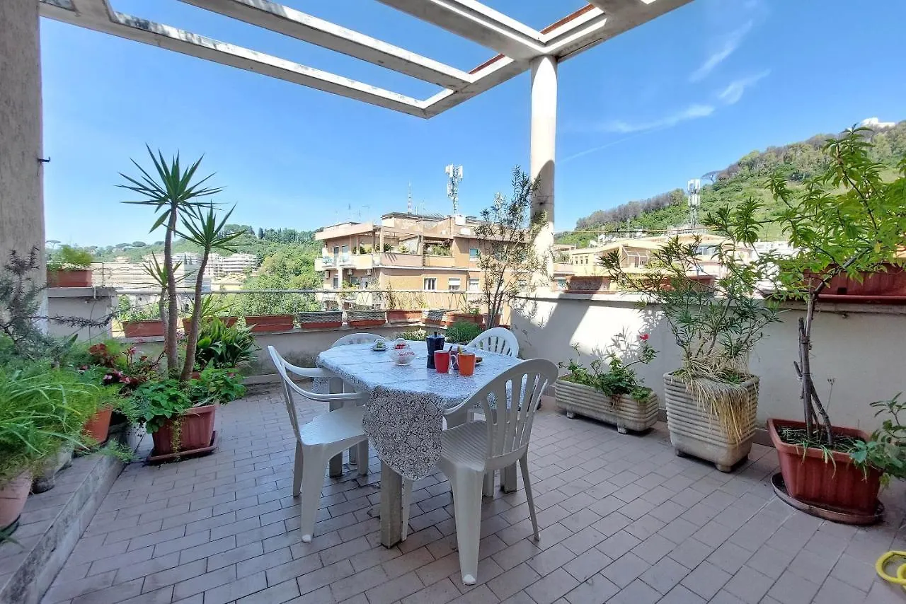 4Bnb - Teulada Terrace Apartment Rome