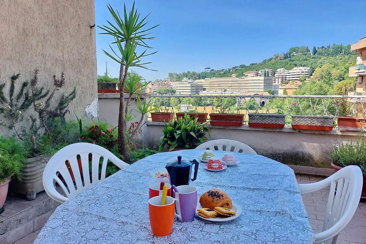 Apartament 4Bnb - Teulada Terrace Rzym Włochy