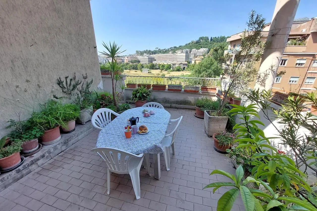 4Bnb - Teulada Terrace Apartment Rome