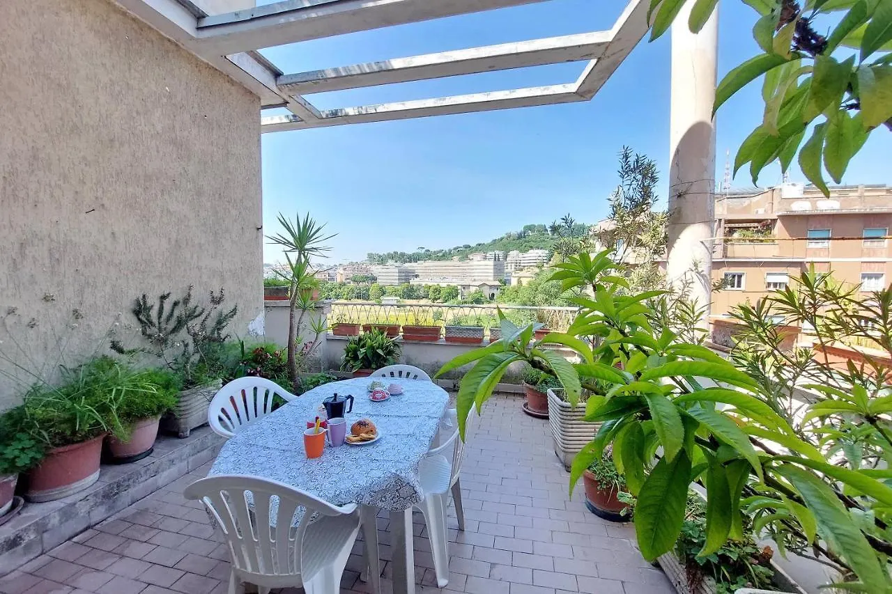 4Bnb - Teulada Terrace Apartment Rome